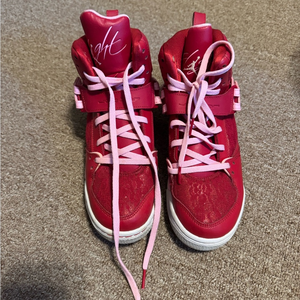 Valentine’s Day edition Jordan’s Size 7Y